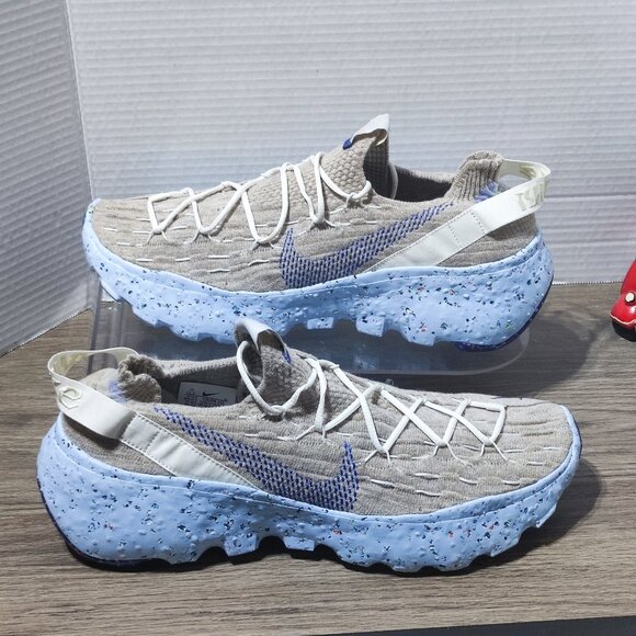 Nike Space Hippie 04 astronomy blue & photon dust men's size 11.5 sneaker - Picture 2 of 13